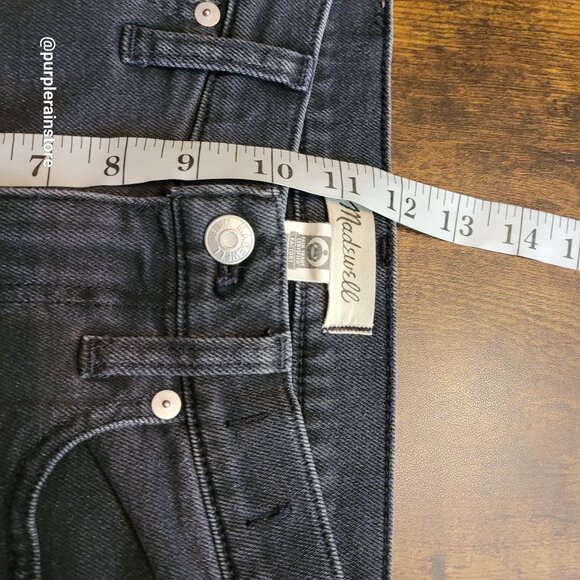 Madewell Jeans Size 29 The Girl Jean Mid Rise Stretch Denim Adolpha Wash NG824 - Picture 9 of 12